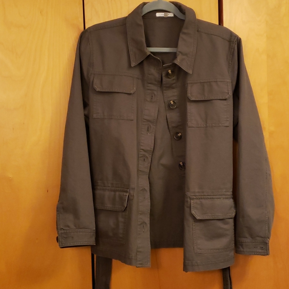 Maurices Military Womens Blazer Size L - image 1